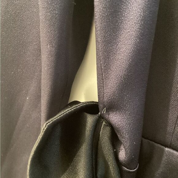 Galvan London Women’s Elegant Navy Blue Long Sleeve Jumpsuit Formal Outfit - Picture 10 of 15